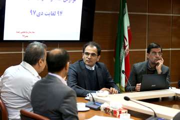 هیات رئیسه دانشگاه علوم بهزیستی و توانبخشی در بیمارستان توانبخشی رفیده